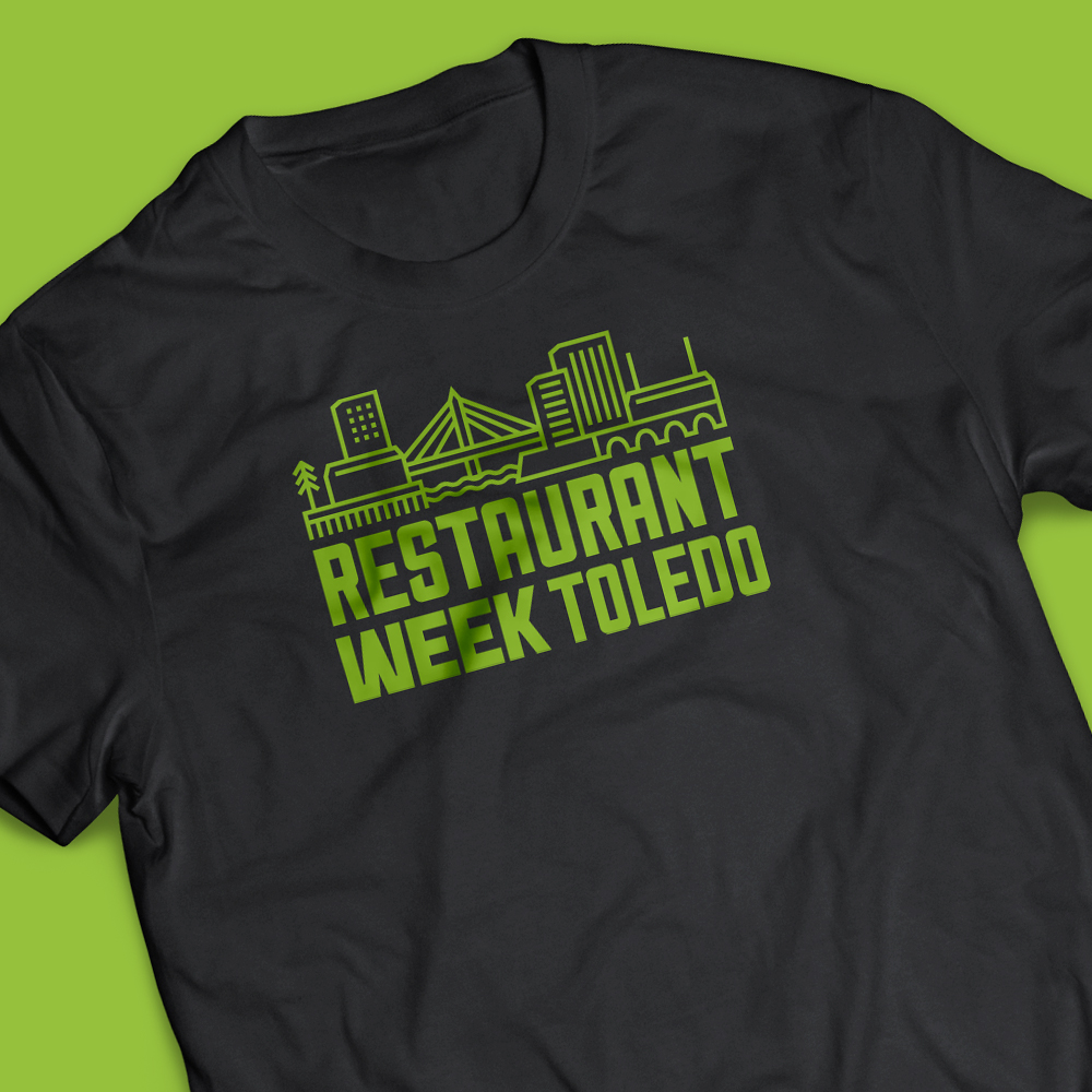 Restaurant Week Toledo T-shirt