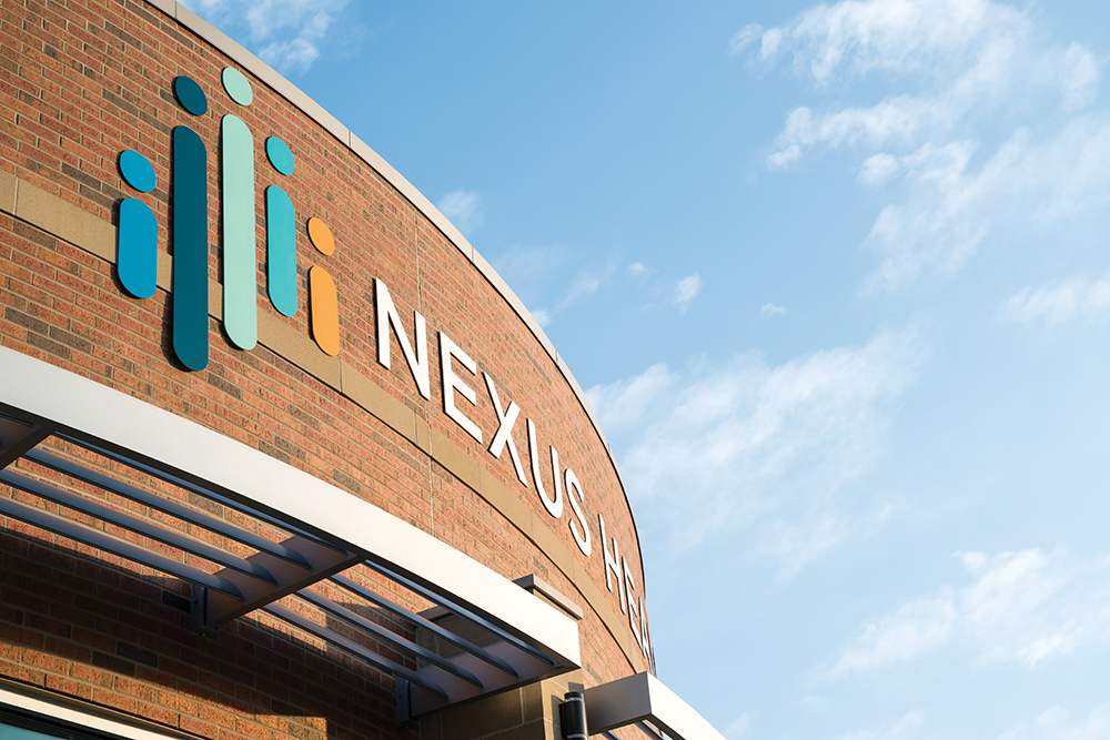 NHA Nexus Center Sign